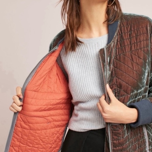 Anthropologie Hei Hei Velvet Jacket - Picture 2 of 8